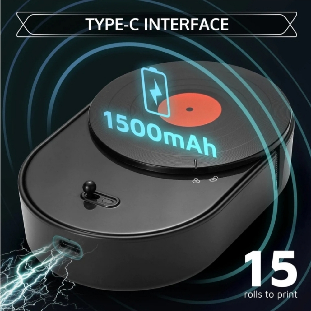 thermal label maker - Picture 2 of 4